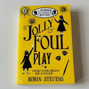 Jolly Foul Play Mystery Book paperback